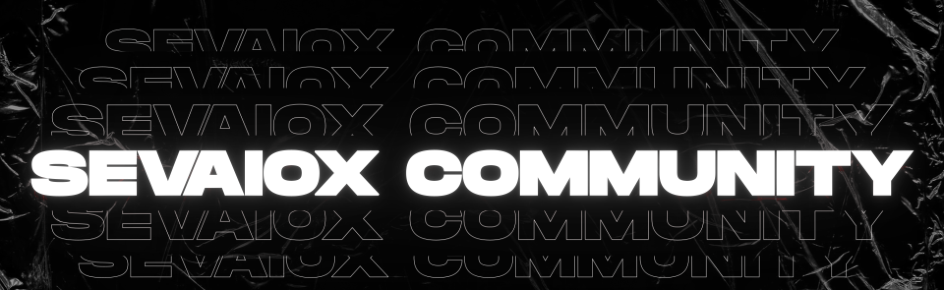SevaioX Community Discord Server Banner