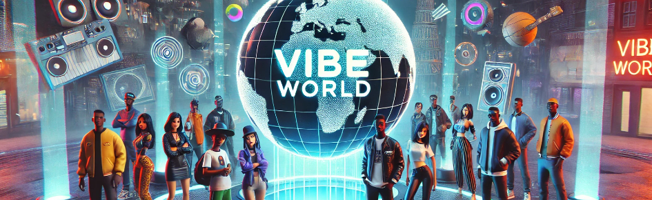 Vibe World🌎✨ Discord Server Banner