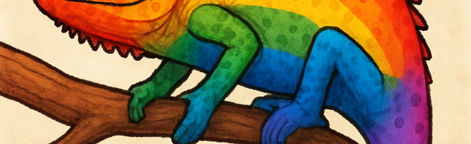 The Queer Chameleons Discord Server Banner