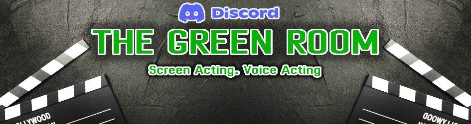 The Green Room Discord Server Banner