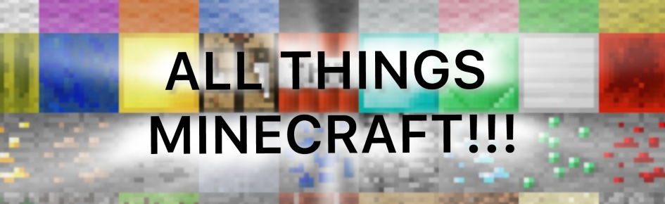 All Things Minecraft Hangout! Discord Server Banner