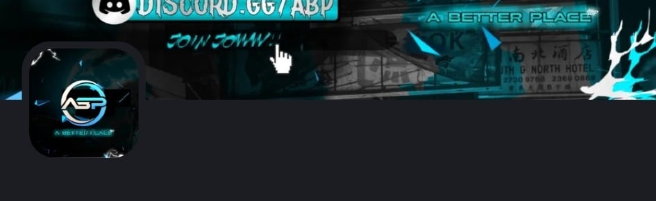 A BETTER PLACE Discord Server Banner