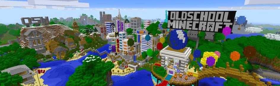 Old School Minecraft Discord Server Banner