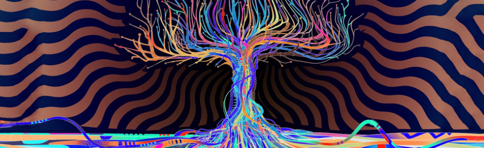 Psychedelic Shore Discord Server Banner