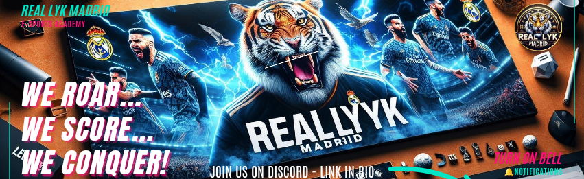 Real Lyk Madrid e-Sports Discord Server Banner
