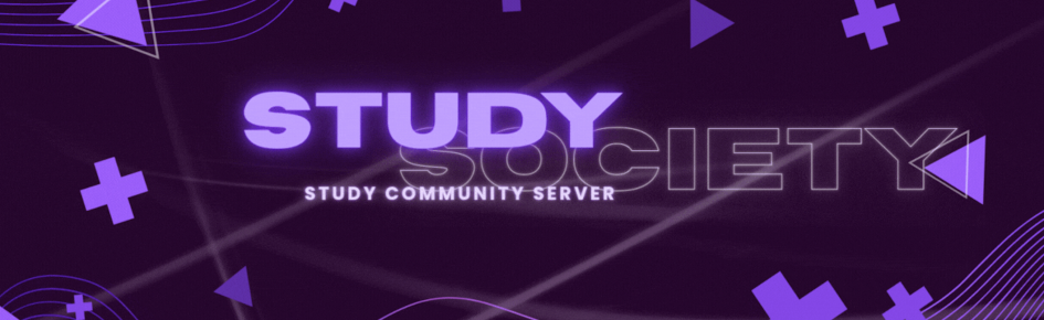 Study Society Discord Server Banner