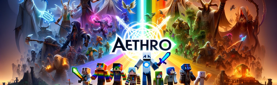 Aethro Discord Server Banner