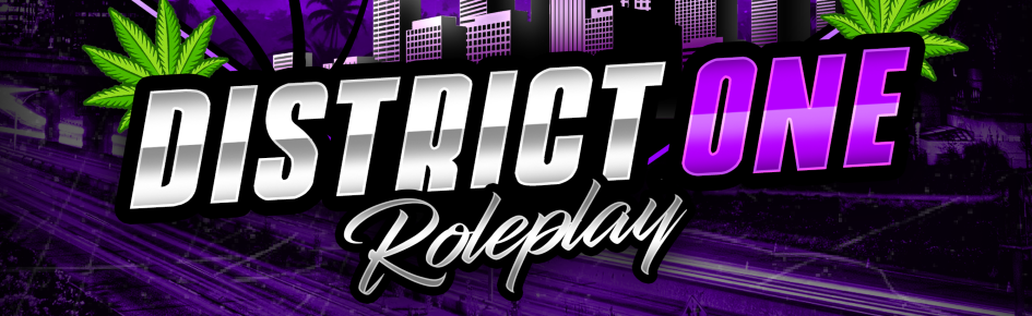 District One RP (Coming Soon) Discord Server Banner