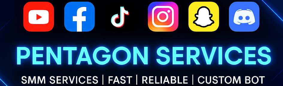 Pentagon Services Discord Server Banner