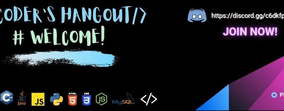 Coder's Hangout Discord Server Banner