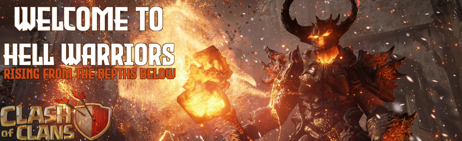 Hell Warriors COC Discord Server Banner