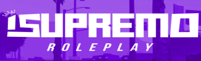 Supremo Roleplay Discord Server Banner