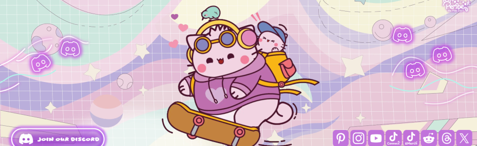 Pembe the Pink Cat Discord Server Banner