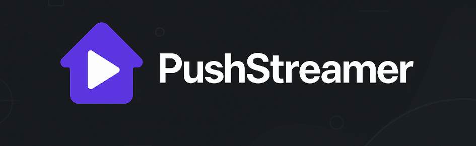 PushStreamer Discord Server Banner