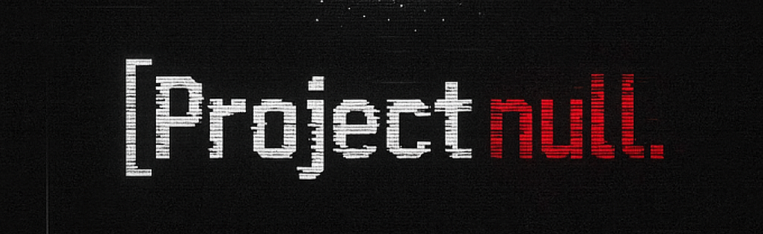 ProjectNull. Discord Server Banner