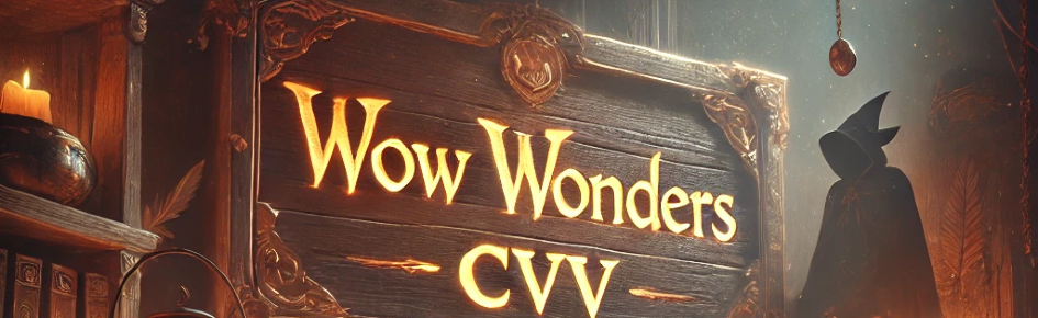 WoW Wonders Discord Server Banner