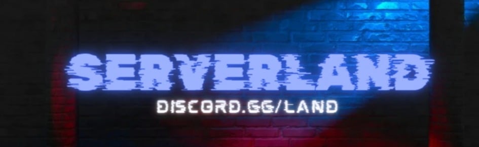 ServerLand Discord Server Banner