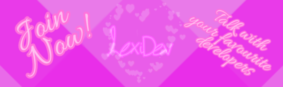 LexiDev Discord Server Banner