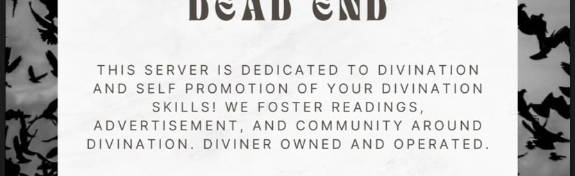 Dead End Discord Server Banner