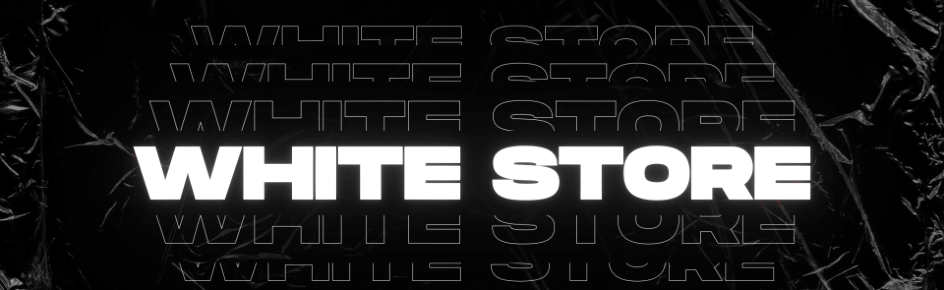 White Store Discord Server Banner