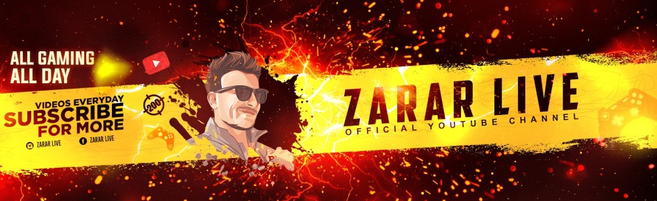 Zarar Live Discord Server Banner