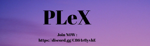 PleX Discord Server Banner