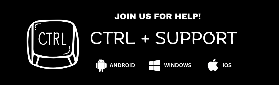 CTRL + SUPPORT Discord Server Banner