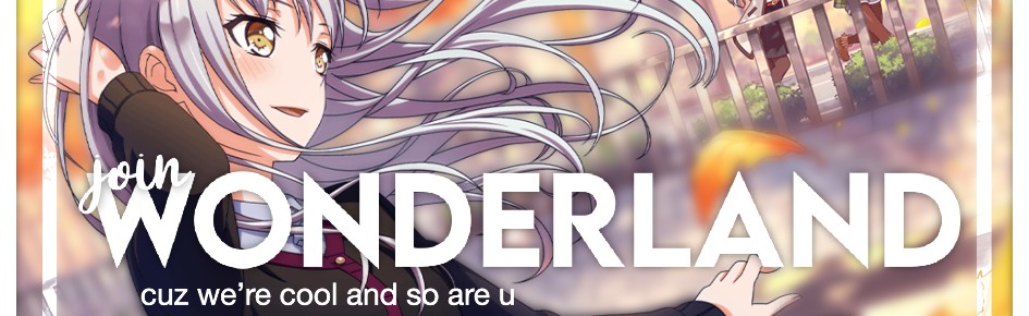 ⋆ ˚ Wonderland Discord Server Banner