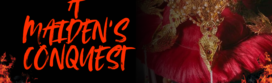 𝐌𝐚𝐢𝐝𝐞𝐧'𝐬 𝐂𝐨𝐧𝐪𝐮𝐞𝐬𝐭 Discord Server Banner