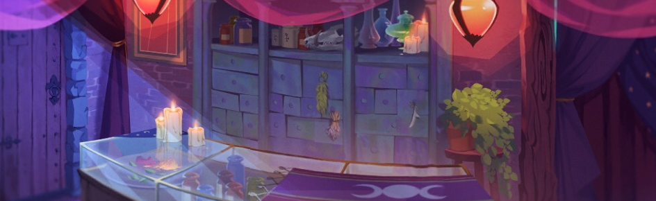 Asra's Magic Shop Discord Server Banner