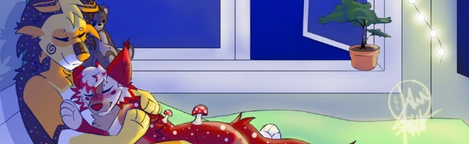 [🍄] Fluffy Cabin Discord Server Banner