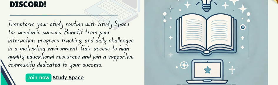 Study Space Discord Server Banner