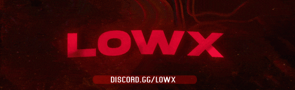 LowX Discord Server Banner