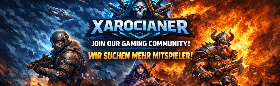 #Xarocianer Discord Server Banner