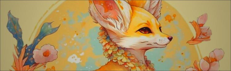 Fennec Fox's hangout Discord Server Banner