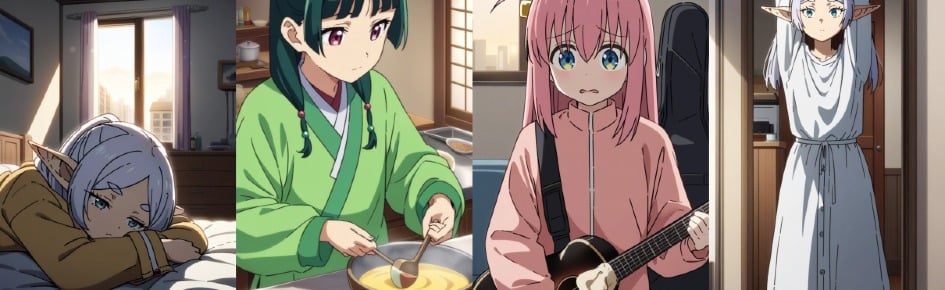 Whatif - make your own anime! Discord Server Banner