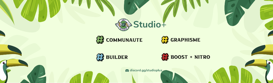 Studio + Discord Server Banner