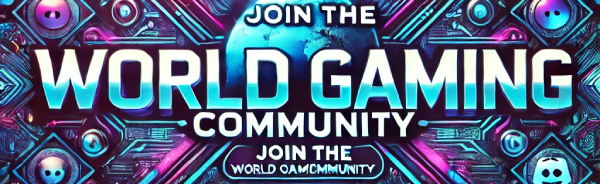 🌍𝗪𝗼𝗿𝗹𝗱 𝗚𝗮𝗺𝗶𝗻𝗴 𝗖𝗼𝗺𝗺𝘂𝗻𝗶𝘁𝘆🌍 Discord Server Banner
