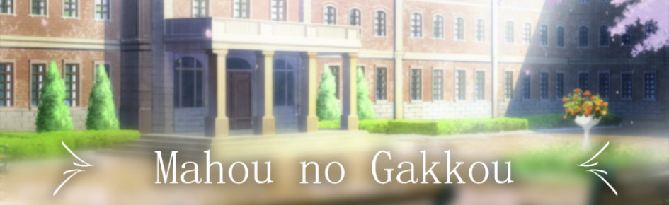 Mahou no Gakkou Discord Server Banner