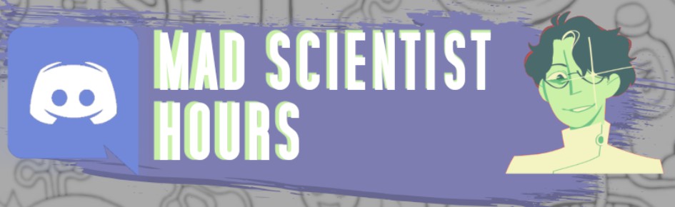 Mad Scientist Hours Discord Server Banner