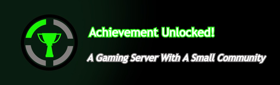 Achievement Unlocked! Discord Server Banner