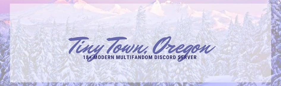 Tiny Town, Oregon Discord Server Banner