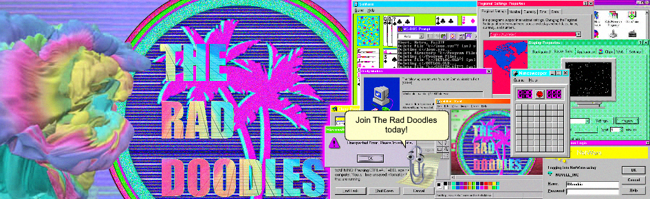 The Rad Doodles Discord Server Banner