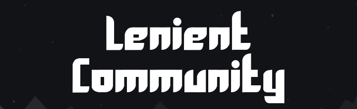 〔 Lenient Community 〕 Discord Server Banner