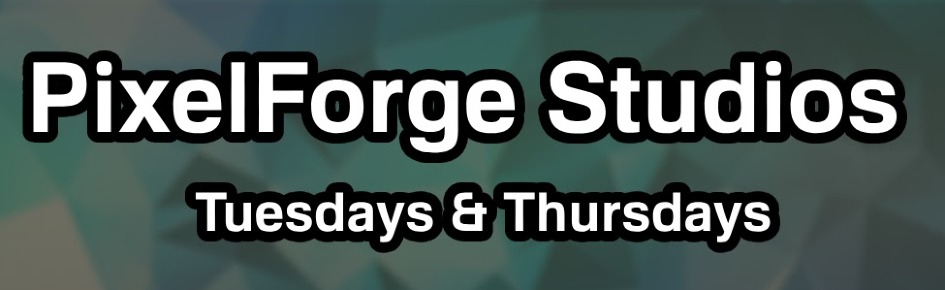 PixelForge Studio YT Hangout Discord Server Banner