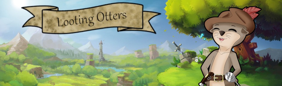 Looting Otter: Pen And Paper Discord Server Banner