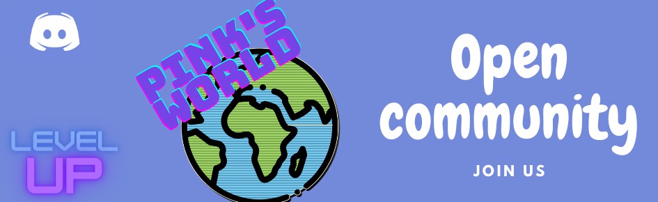 Pink World Discord Server Banner