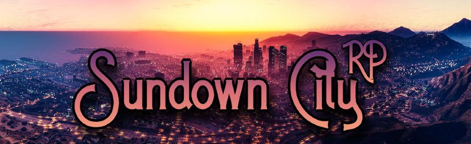 SUNDOWN CITY ROLEPLAY Discord Server Banner
