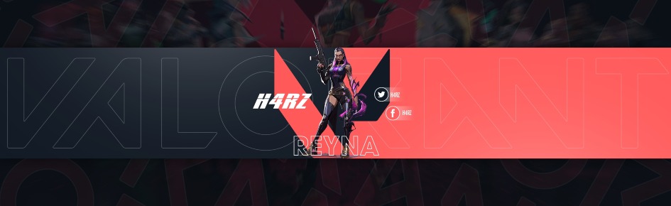 H4RZ VALORANT Discord Server Banner