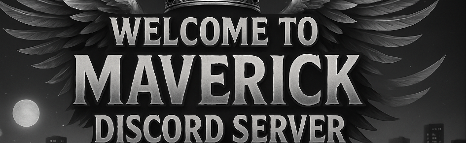 Maverick Discord Server Banner